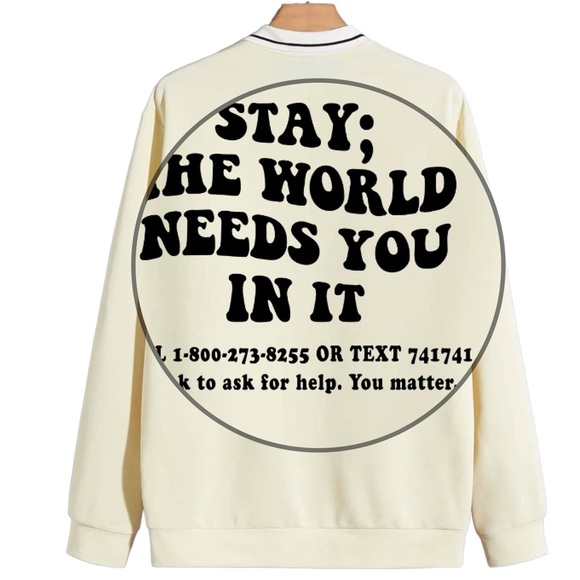 You are not broken mental health graphic pullover sweatshirt oversized XXL - Picture 5 of 11